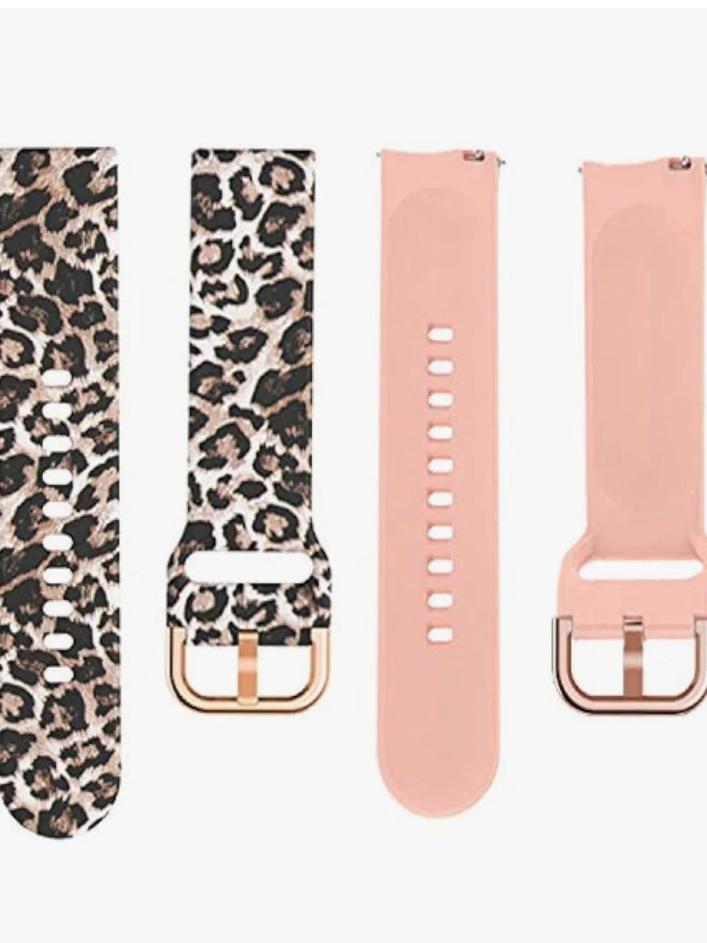 Replacement Smartwatch Bands for ID205 Series - Pink & Leopard Print NIB